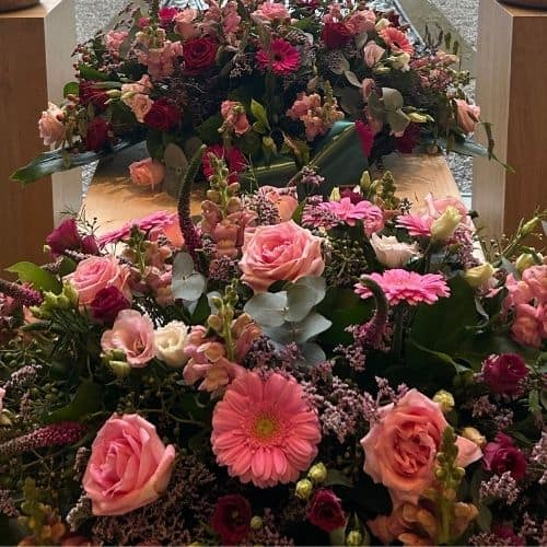Bloemen uitvaart Jac
