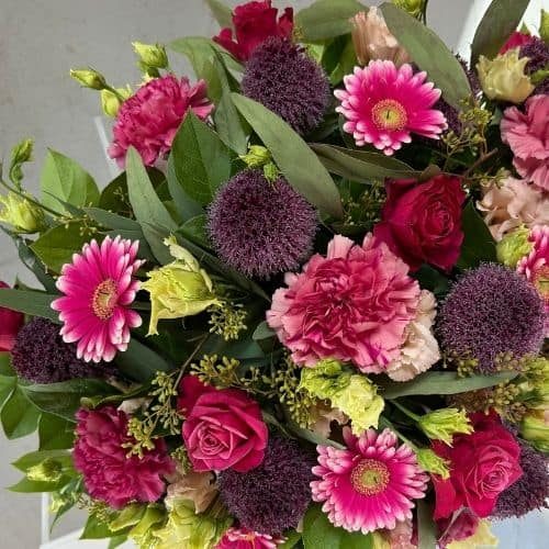 Bloemen uitvaart Wilma