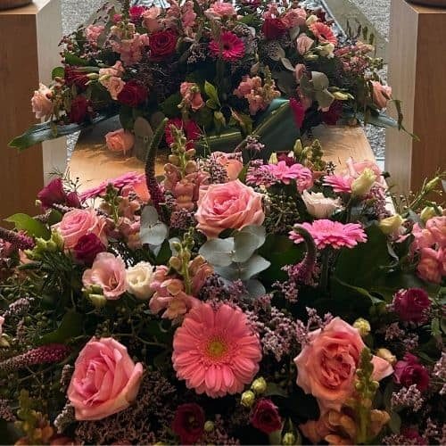 Bloemen uitvaart Jac